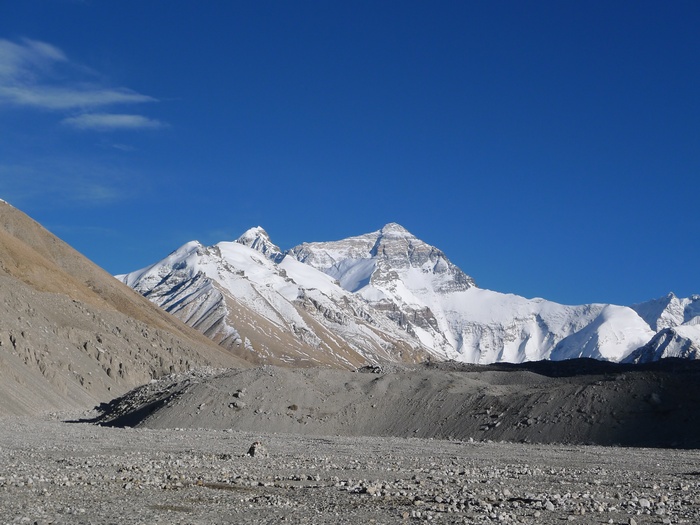 Příjezd do BC Everestu